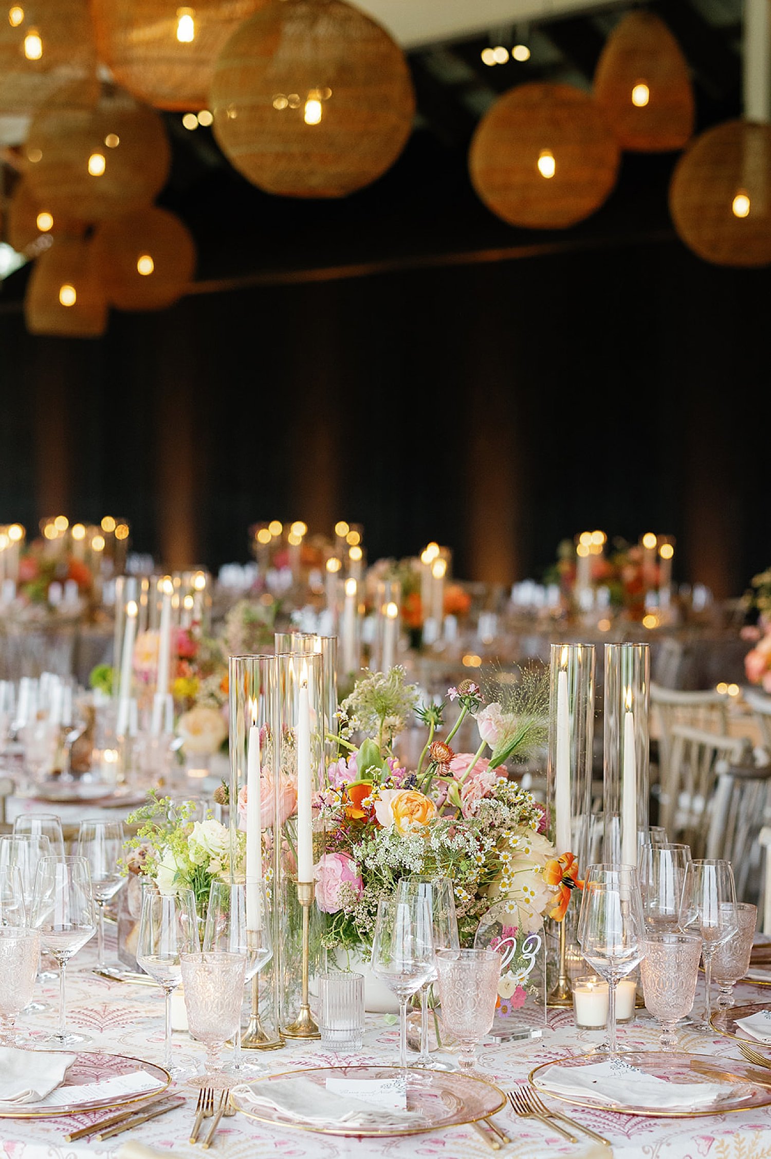  elevated wedding reception design  