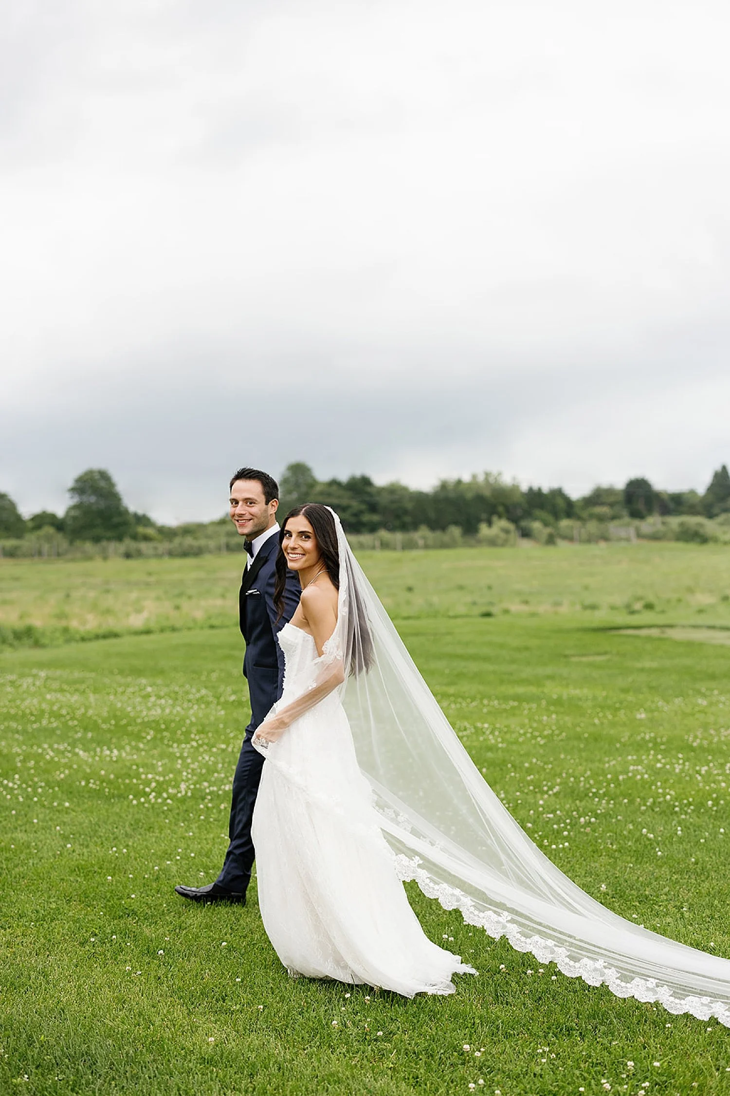  newlywed photos from timeless summer wedding in the Hamptons 