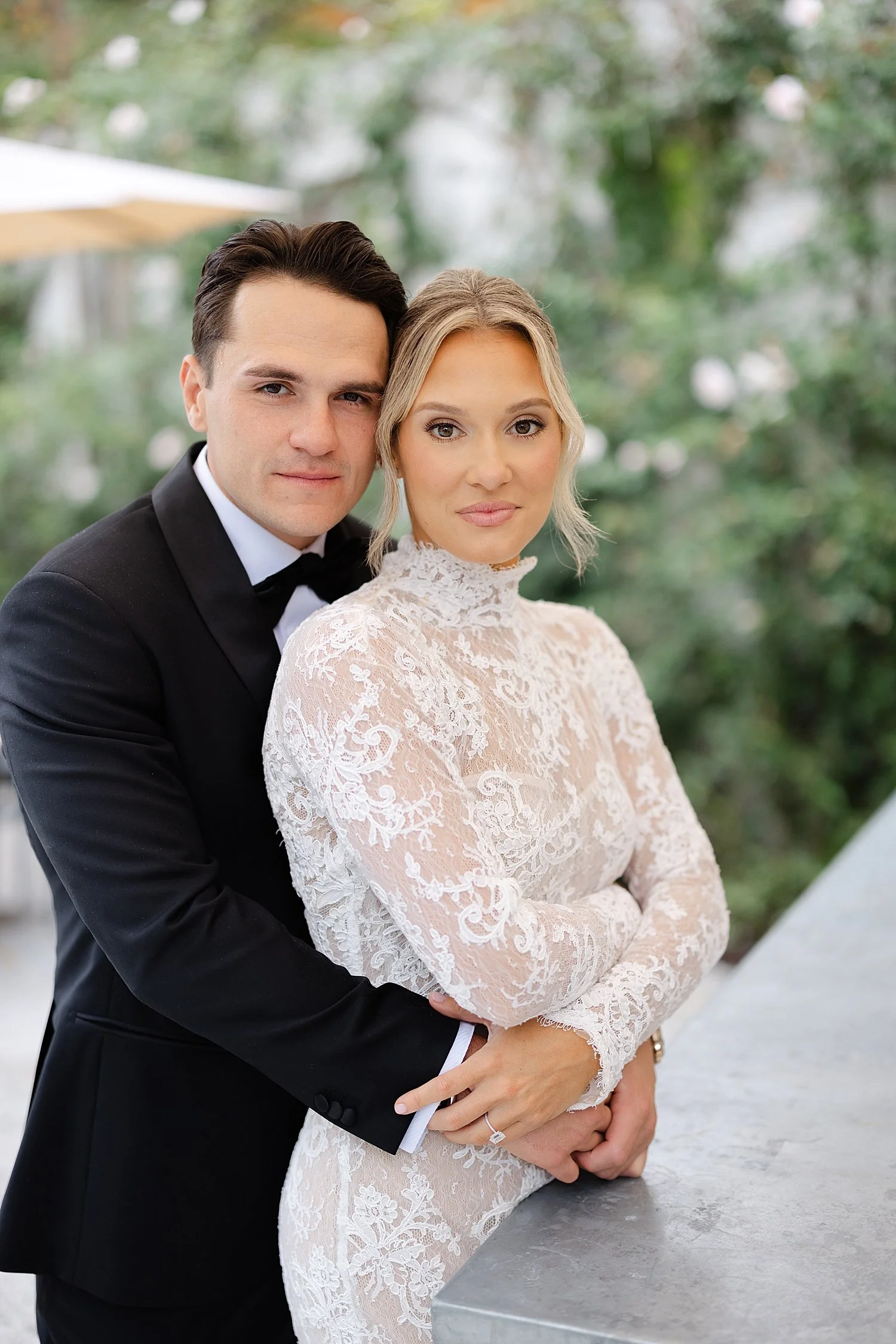  editorial bride and groom portraits  
