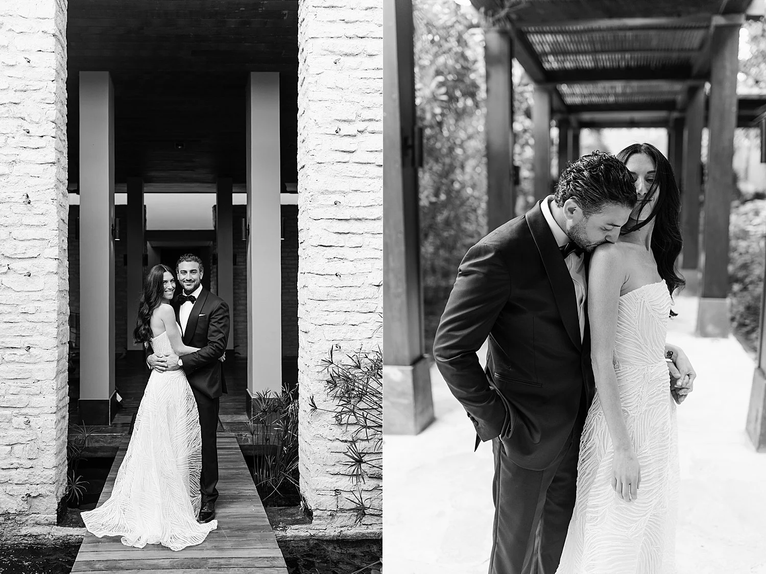  romantic wedding photos at NIZUC Resort in Mexico 