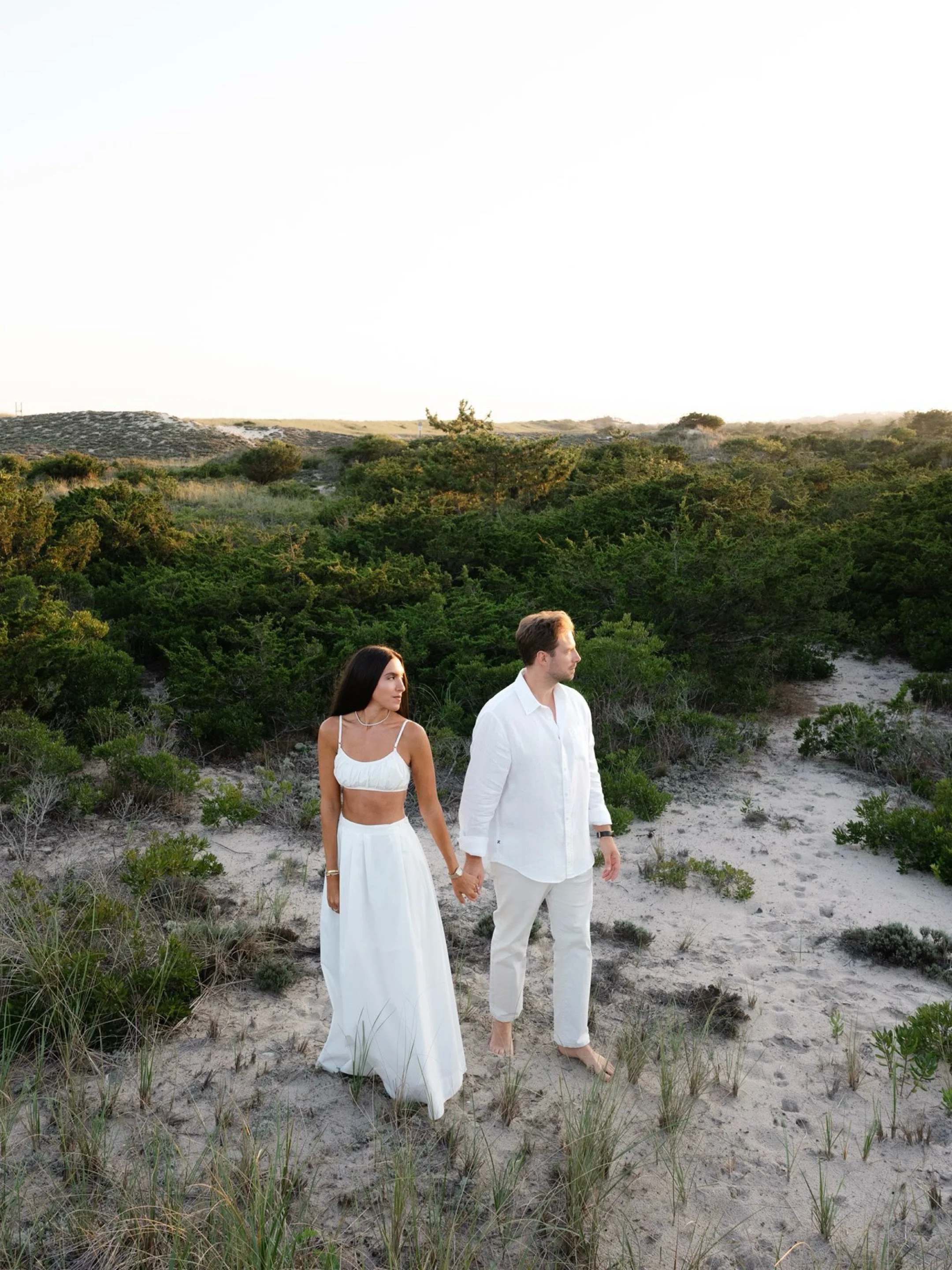 Late summer light, salt air &amp; a little film in the Hamptons with Sammi &amp; Jarrett.

I always love getting this time with my couples a few weeks before the wedding. Just hanging out, making photos, talking about the big day and getting even mor