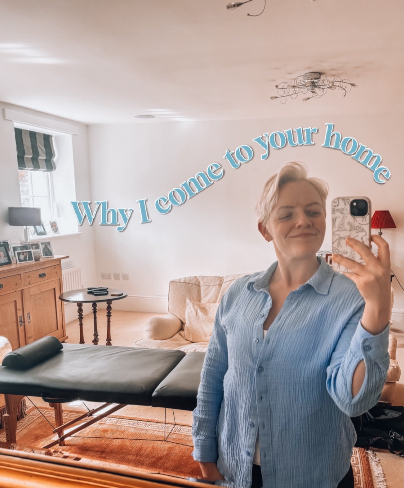Had a client visit today for stretch therapy and it got me thinking I should explain why I come to your house for it 🏡 

&lsquo;Your place or mine&rsquo;... always yours! Let me explain 👉🏼 
When you have a massage you always feel incredible and th