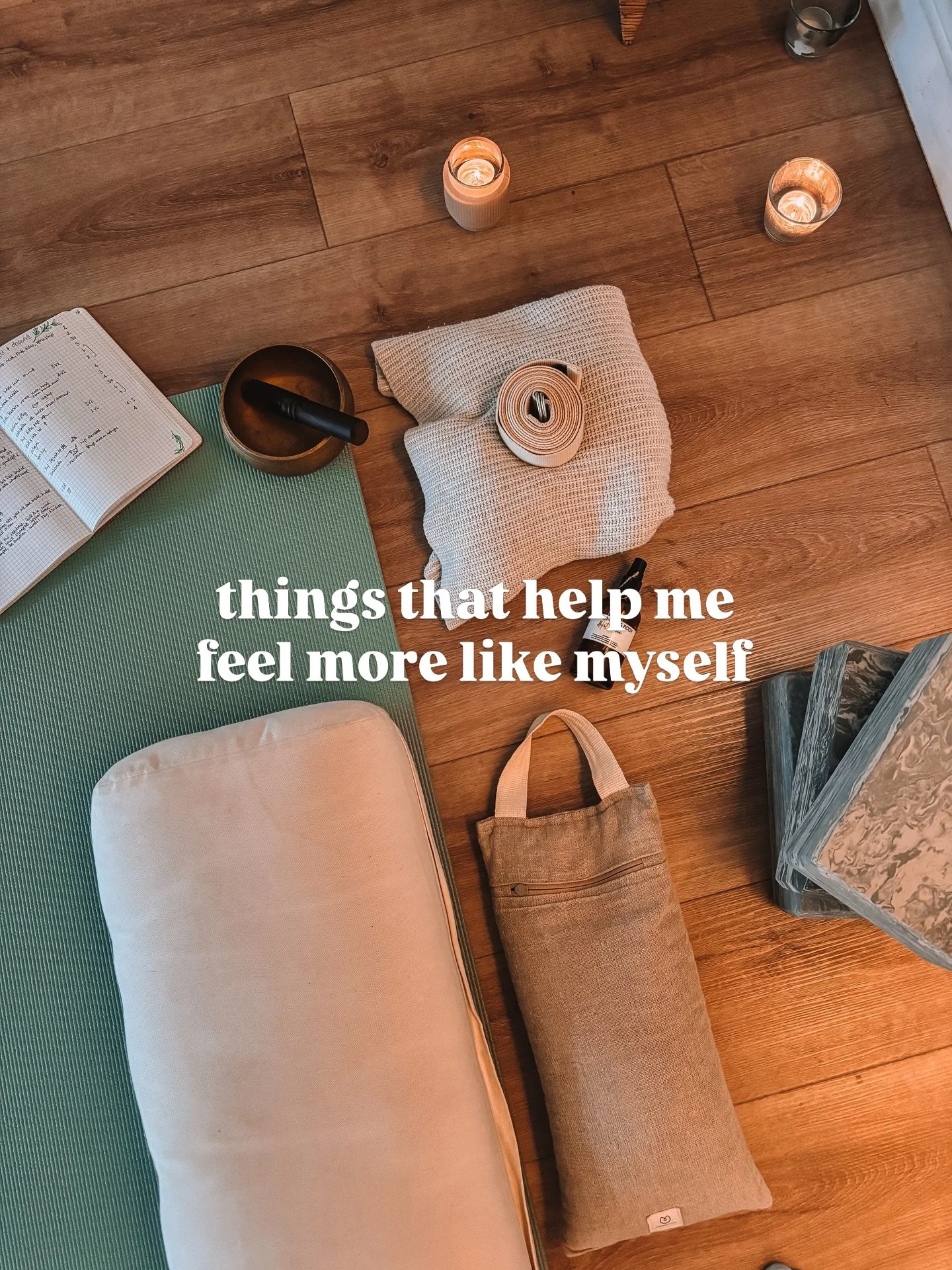 I love the aftermath of a Yin yoga class - the blankets unfolded, blocks toppled and mugs dotted around.

As a yoga teacher I could &lsquo;preach&rsquo; about how yoga helps you connect to self and feel more present&hellip; and I would agree with it!