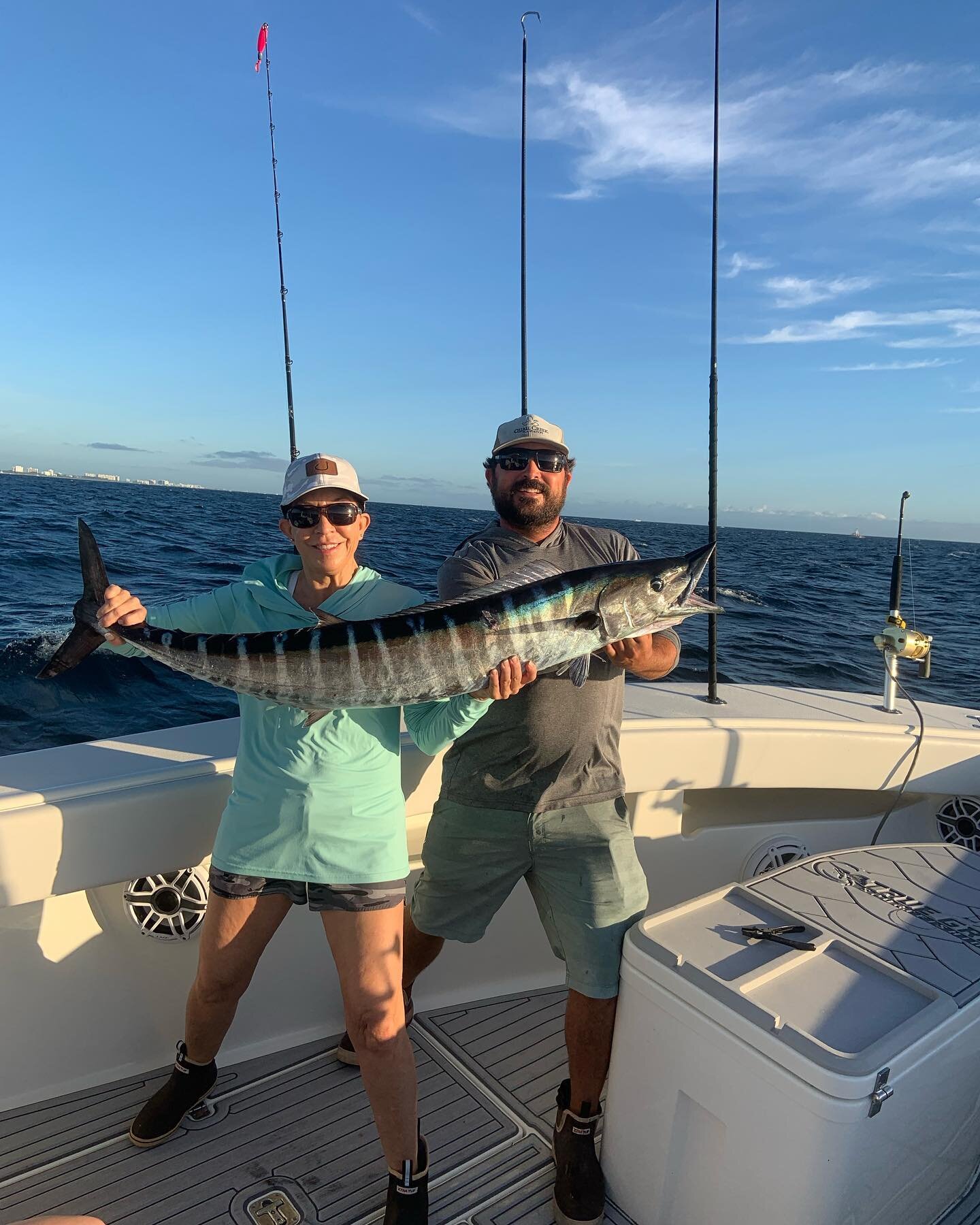 Epic double header on our first drift wahoo sail