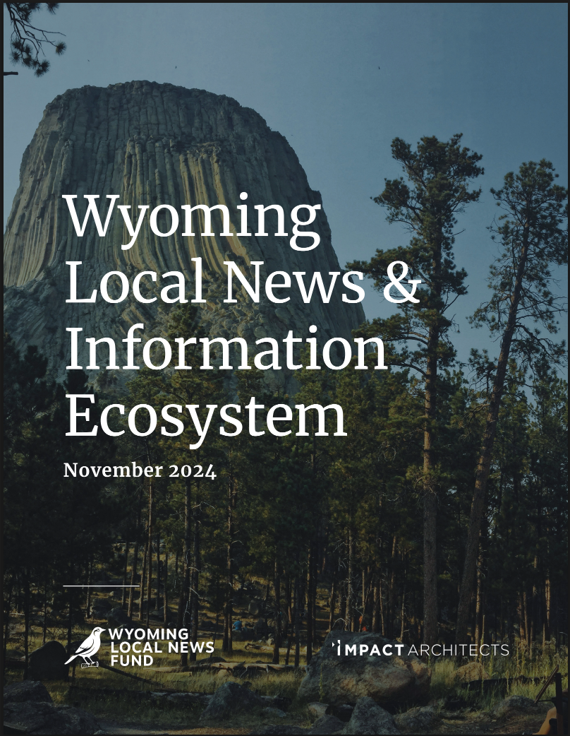 Breaking down Wyoming’s local news landscape: Key insights from the state’s first media ecosystem…