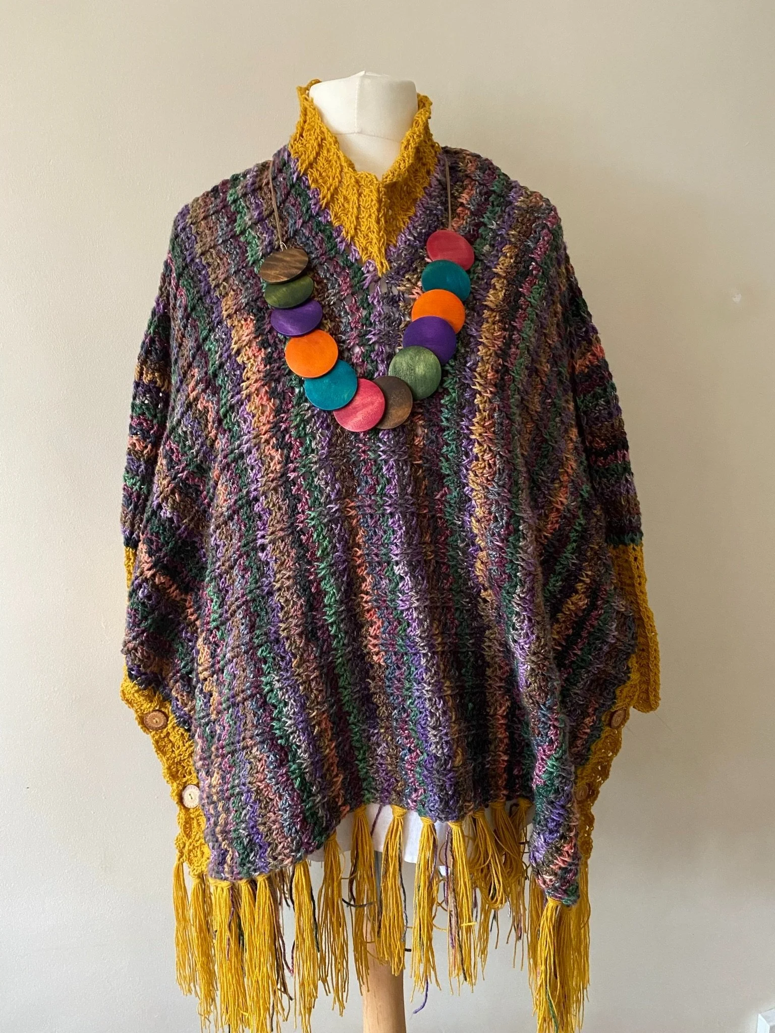 Bohemian Ponchover - Poncho Pullover