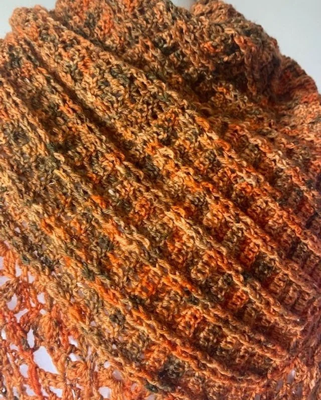 Pumpkin Pie Shawlette