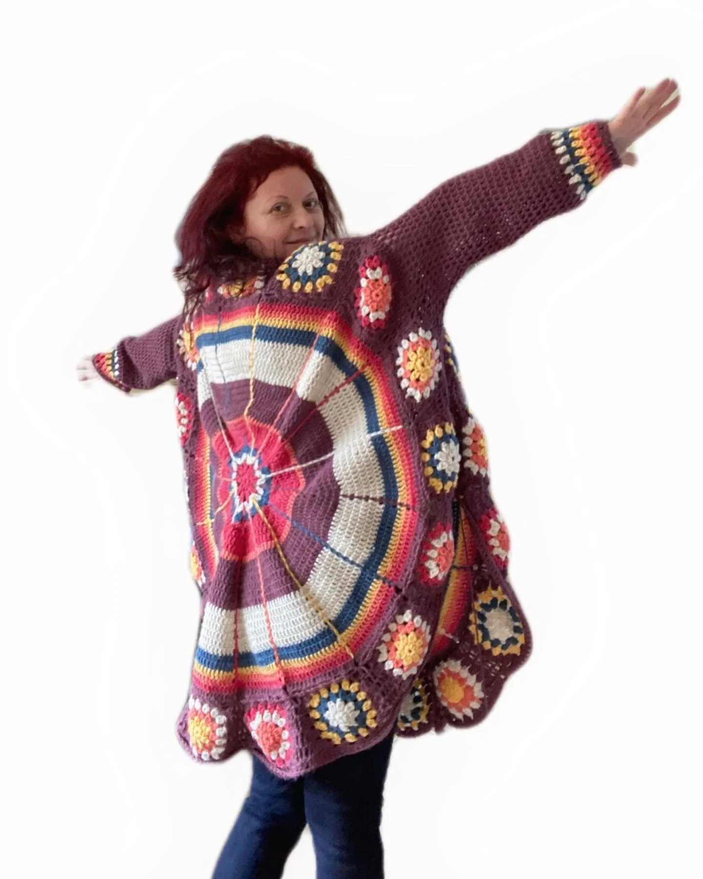 Beach Bonfire Poncho