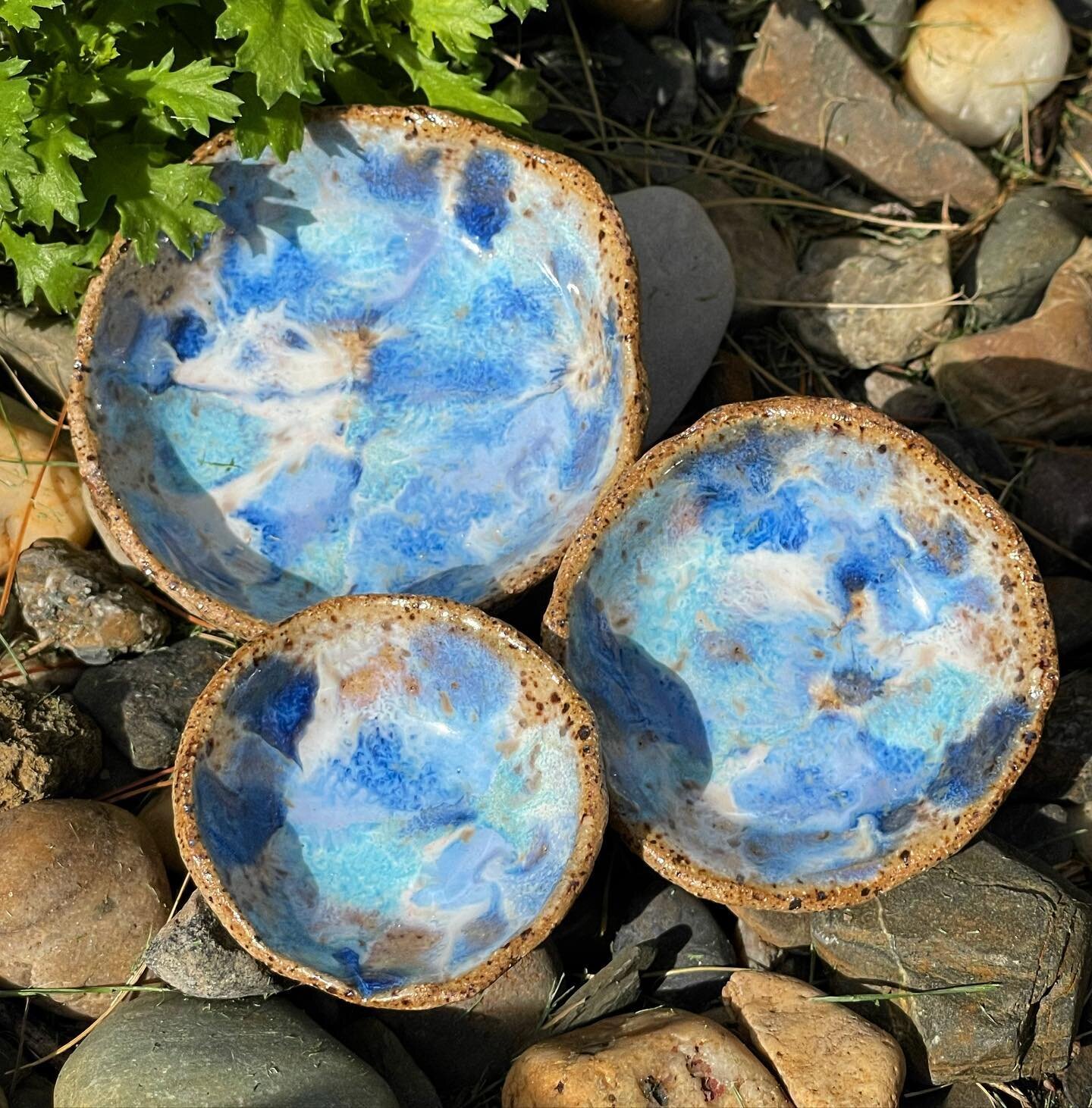 Nesting pinch pots 💙💙💙