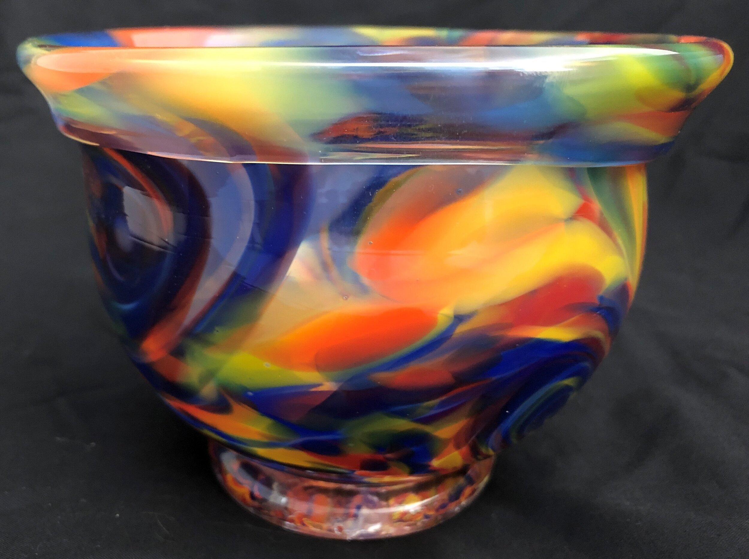 Glass bowl