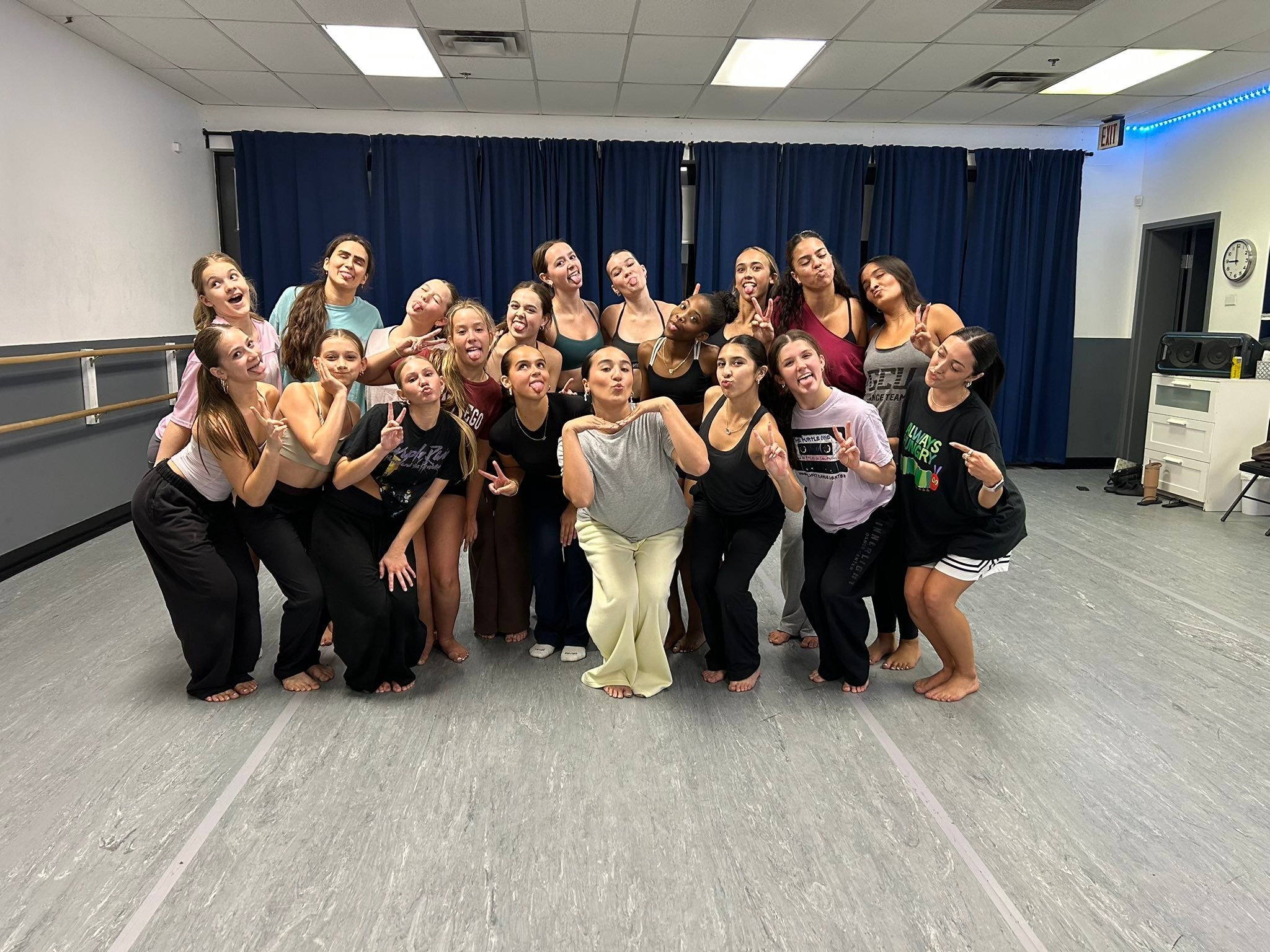We had the BEST time at our master class this weekend with Emma Gonzalez⭐️ Our dancers absolutely loved her energy, style, and connection to them. They walked away inspired and excited to keep learning. We are so grateful for this experience 💜 @emma
