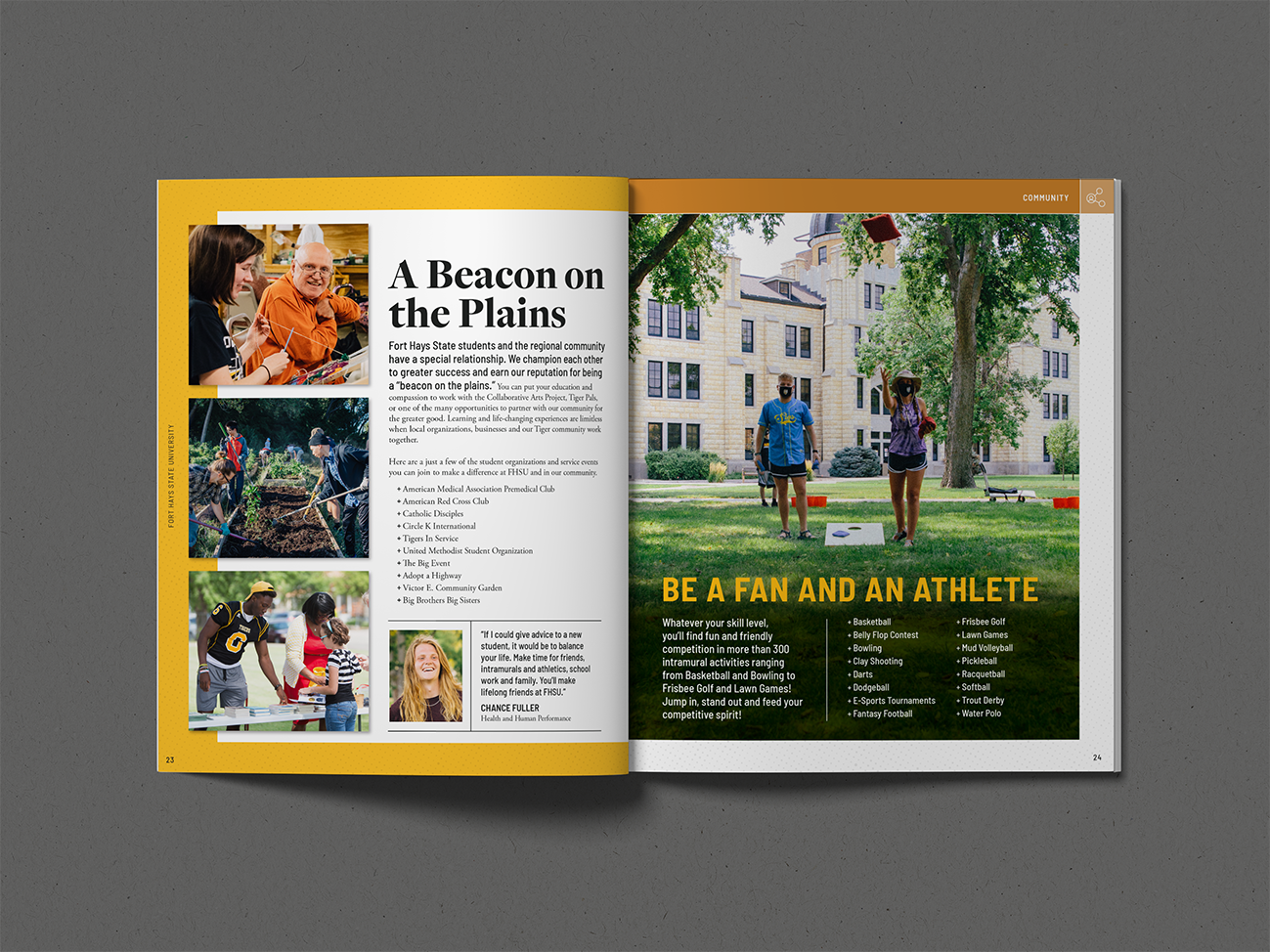 Clubs + Intramural Sports
