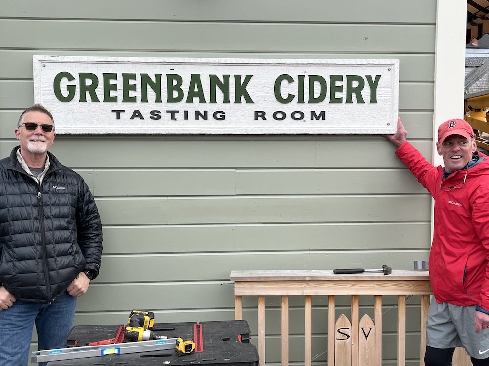 GREENBANK CIDERY - Building Sign