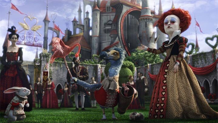 Art Direction & Production Design for Tim Burton's Alice In