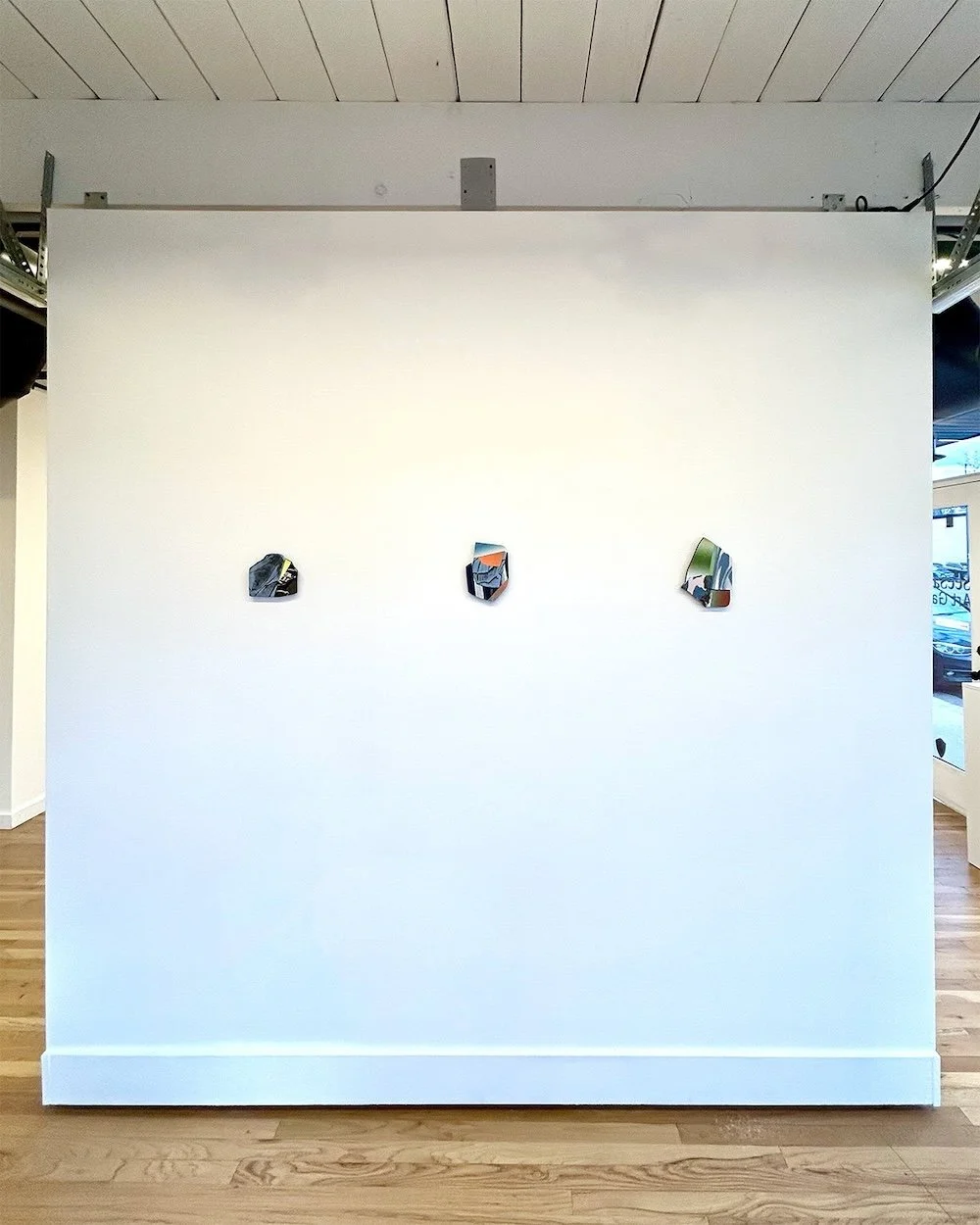 Gem series 19-21 installed at SeeSaw Gallery