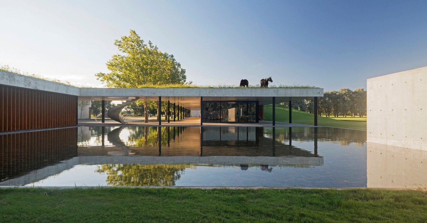 Discovering these one-of-a-kind architectural gems as an interior designer feels like stumbling upon hidden treasures - Figueras Polo Stables. 

&quot;The building, commissioned by professional Polo Player Nacho Figueras, is a stable for polo horses 