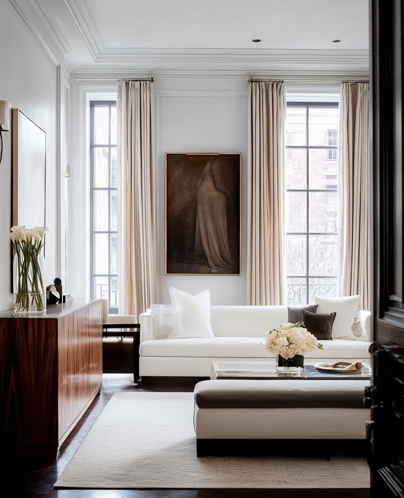 Calm tones, layered textures, and a sense of ease that makes the space feel both refined and lived in.