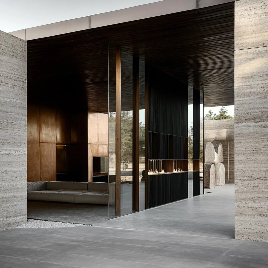 I&rsquo;m always drawn to references like this, where space and proportion lead, and everything else simply follows.