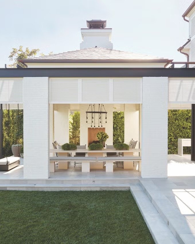 Every now and then, I find myself revisiting the Brentwood Park II project that still feel as relevant as the day it was completed! 

"At first glance, the home known as Brentwood Park II might be mistaken for a 1920s Norman Revival... Its form 