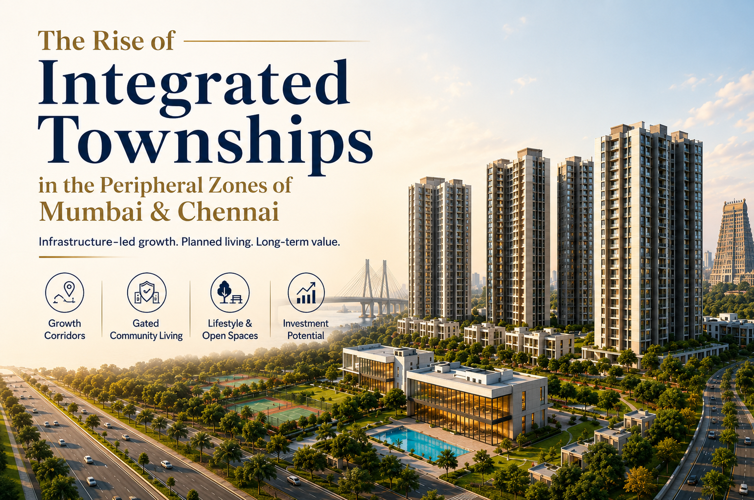 The Rise of Integrated Townships in the Peripheral Zones of Mumbai and Chennai