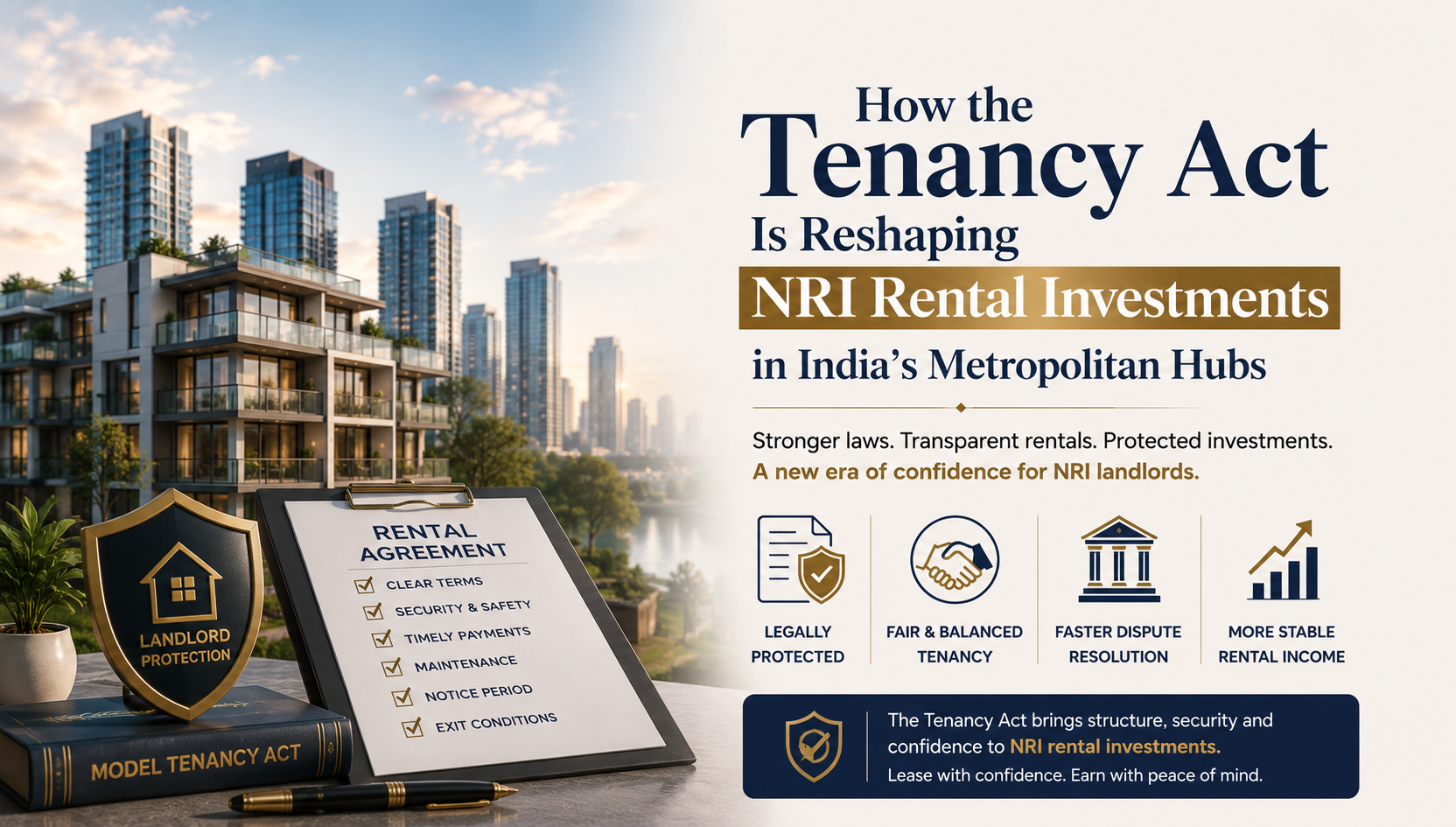 How the Tenancy Act Is Reshaping NRI Rental Investments in India’s Metropolitan Hubs