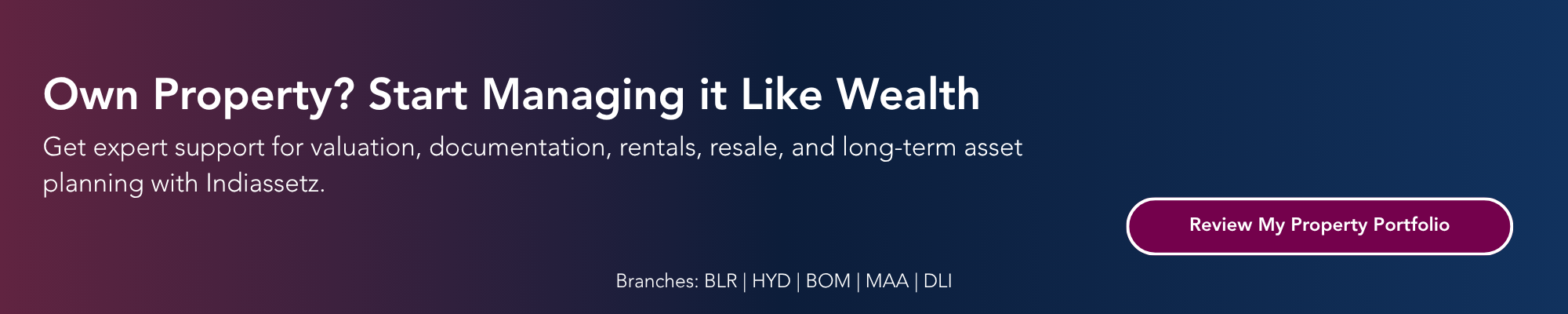 Portfolio advisory