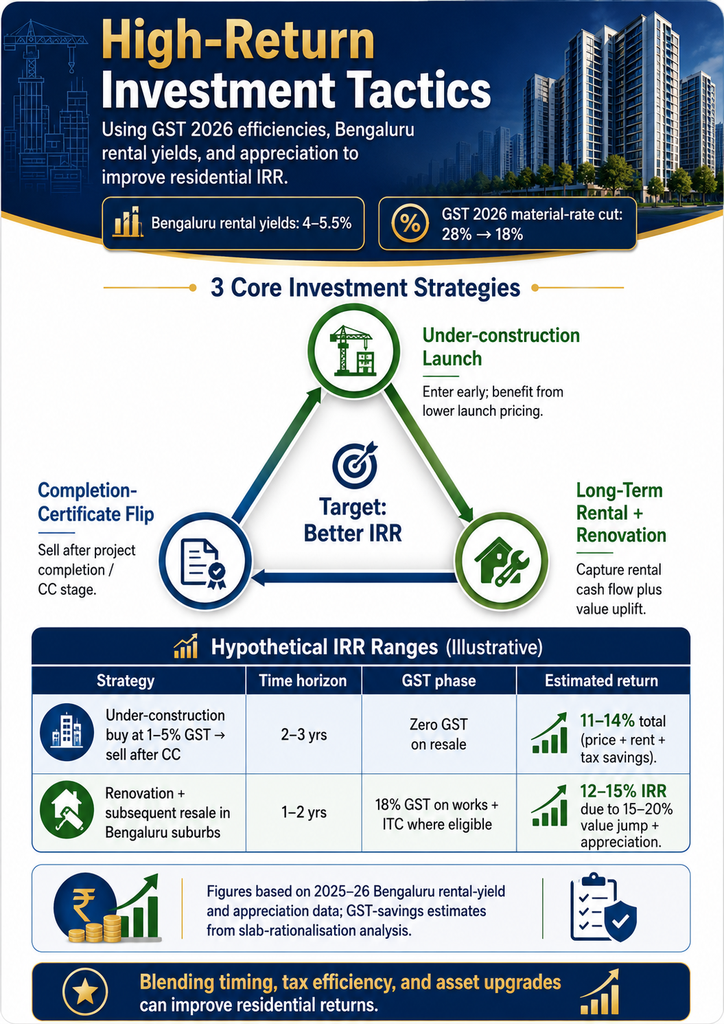 High return Investment Tactics with GST 2026