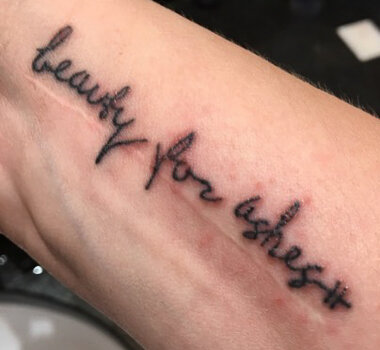 skin cracking tattoo by Haley Adams  Tattoos