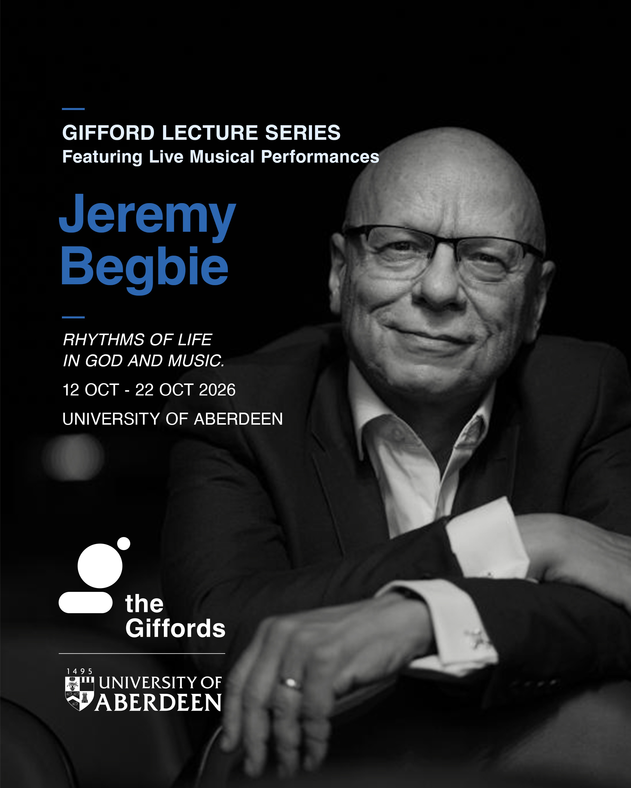 The Gifford Lectures: "Rhythms of Life in Music and God”