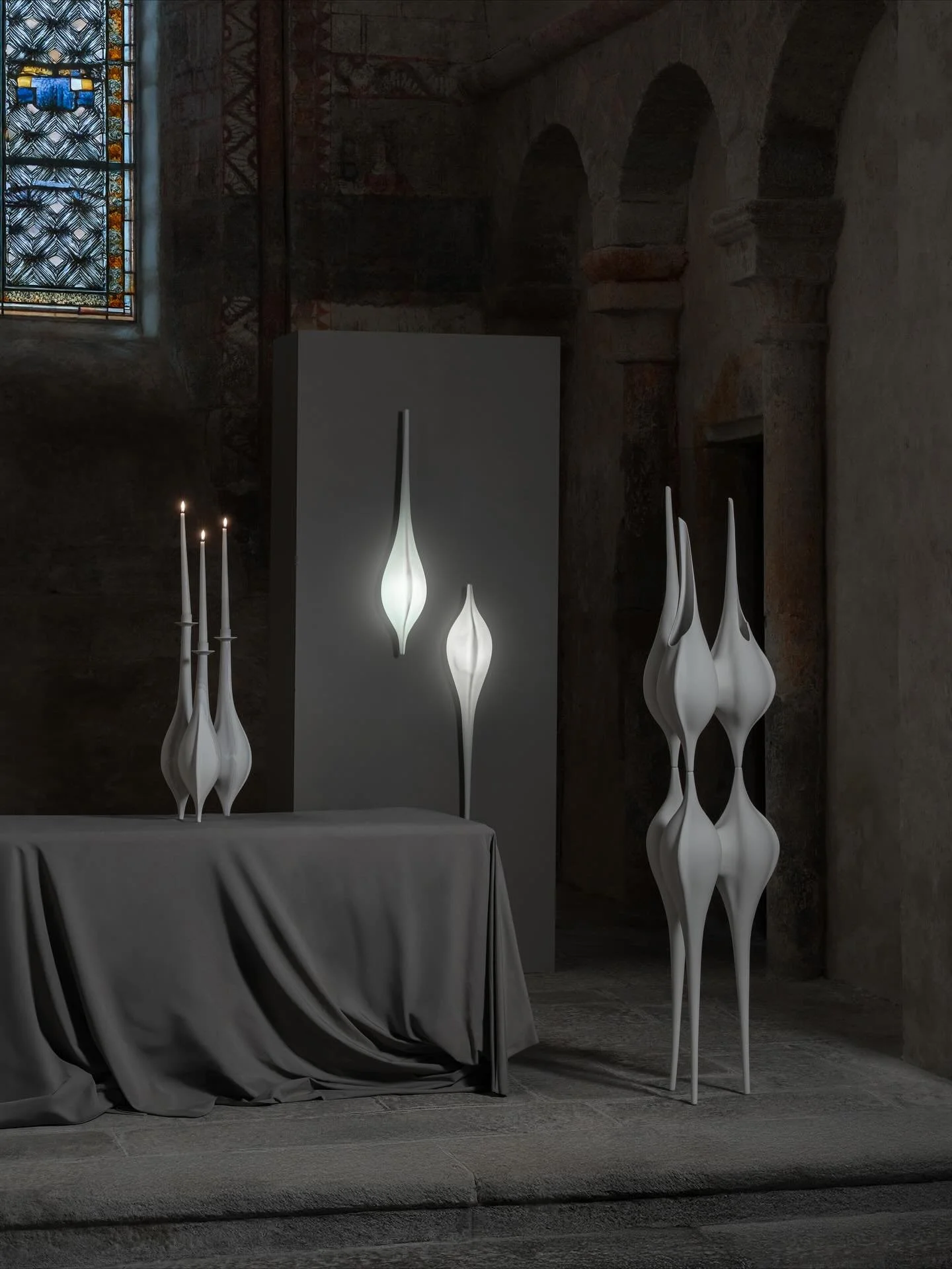 Art direction, photography &amp; video for @nadege_mouyssinat 

A sacred atmosphere for these beautiful porcelain pieces 🩶