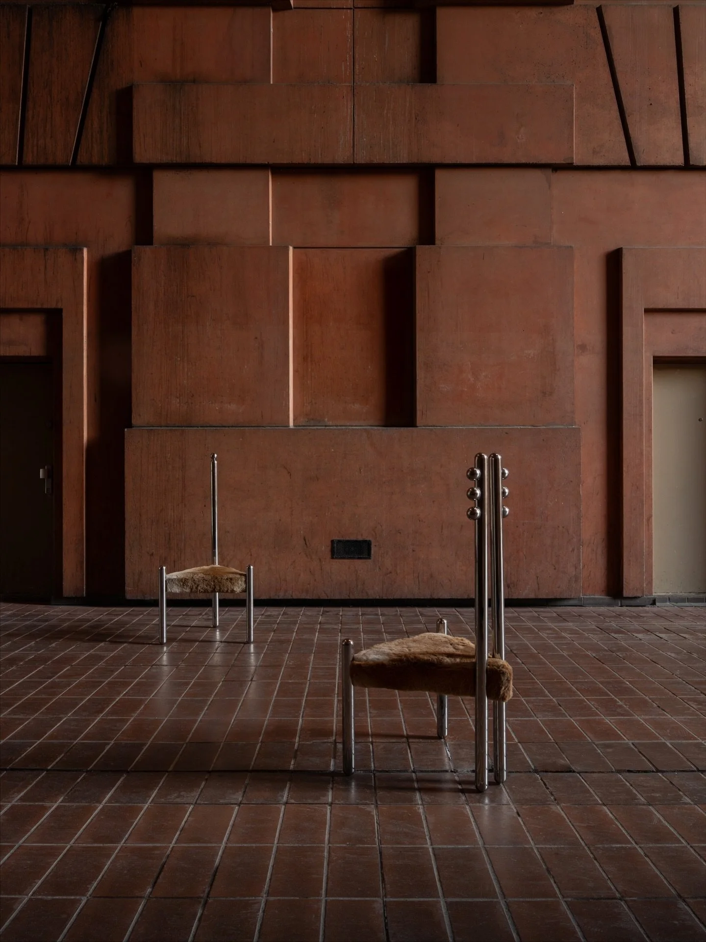 Shooting of STRATES show by @galerie.philia