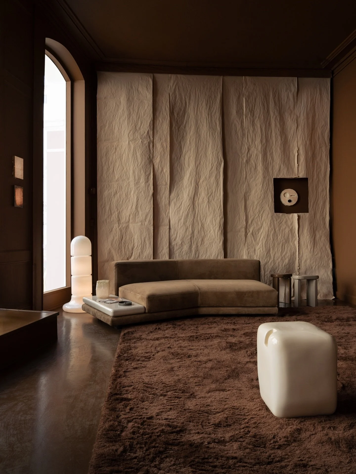 Photography featuring @rueverte exhibition during 3 days of design, Copenhagen 2025