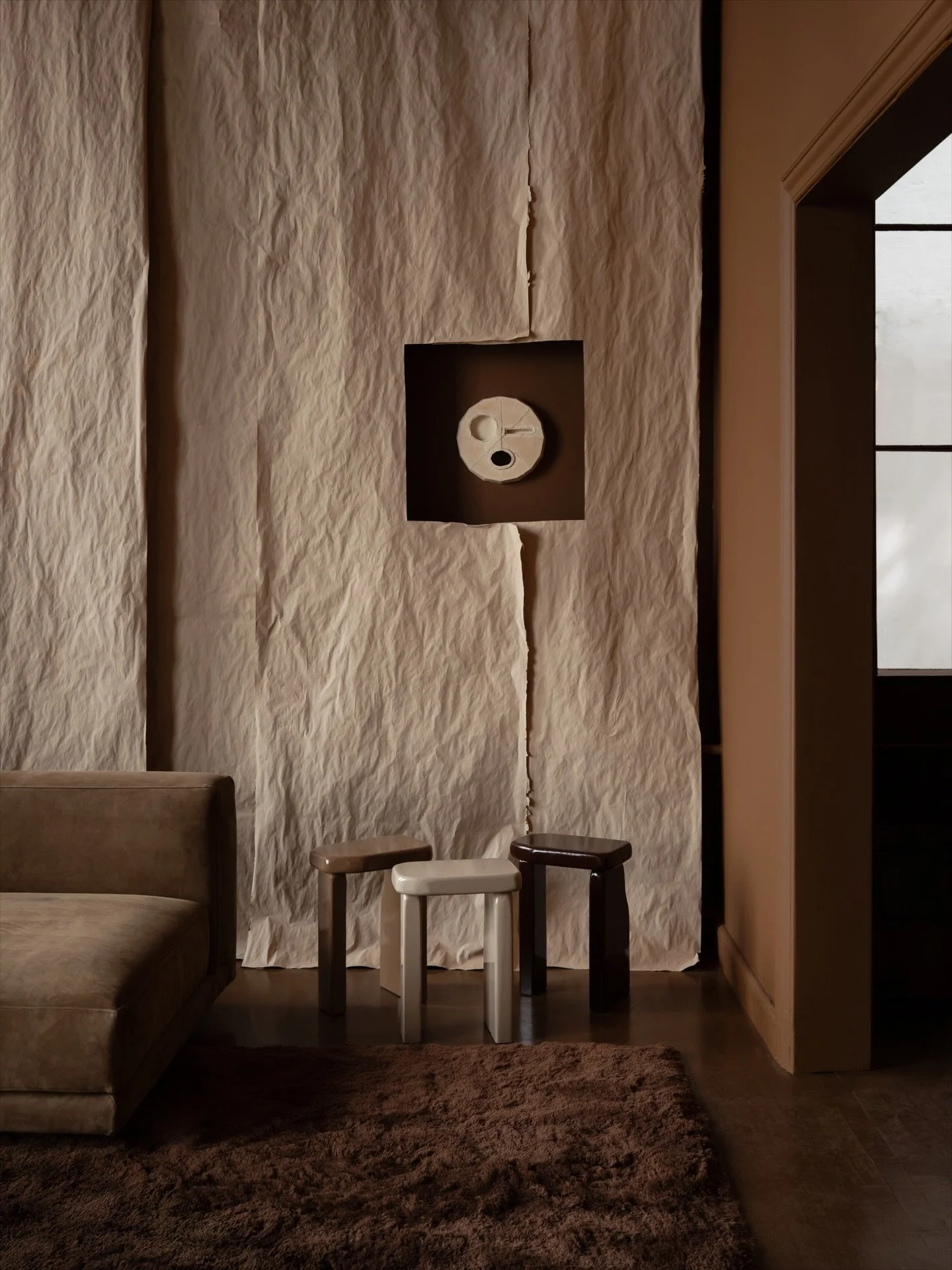 Photography featuring @rueverte exhibition during 3 days of design, Copenhagen 2025