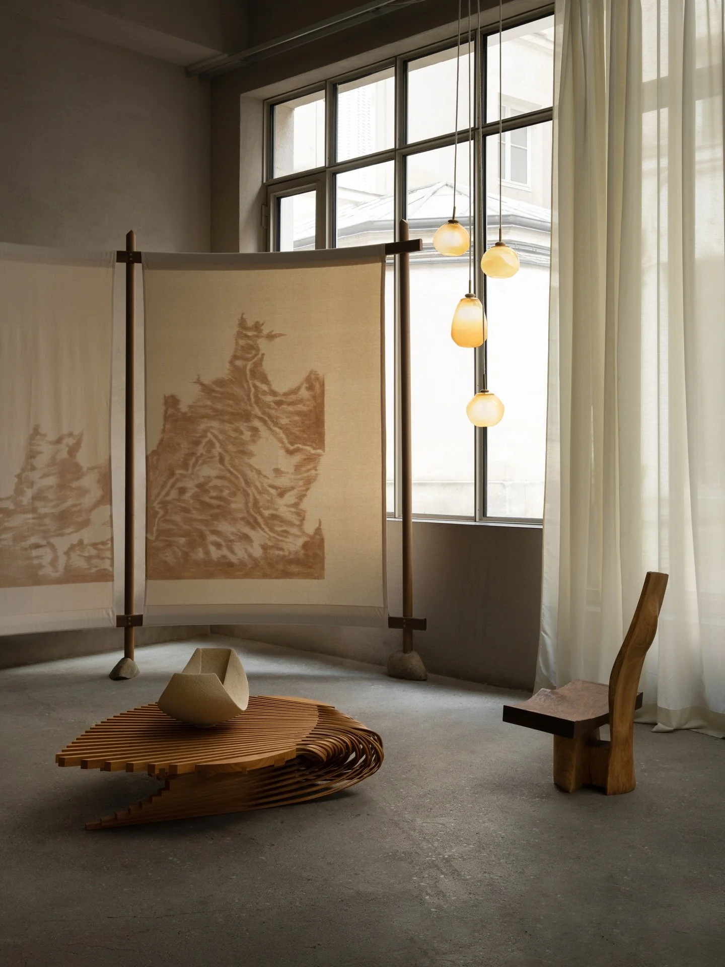 Photography for @lalune.galerie during Paris design week janvier 2026 at @cor___studio