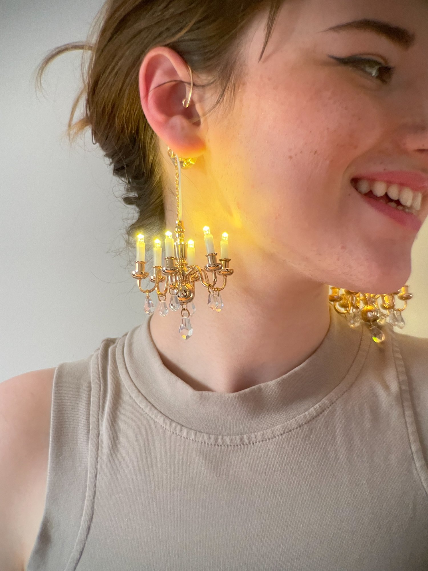 Ariana Vintage Sassy Chandelier Cubic Zirconia Earrings – Beloved Sparkles