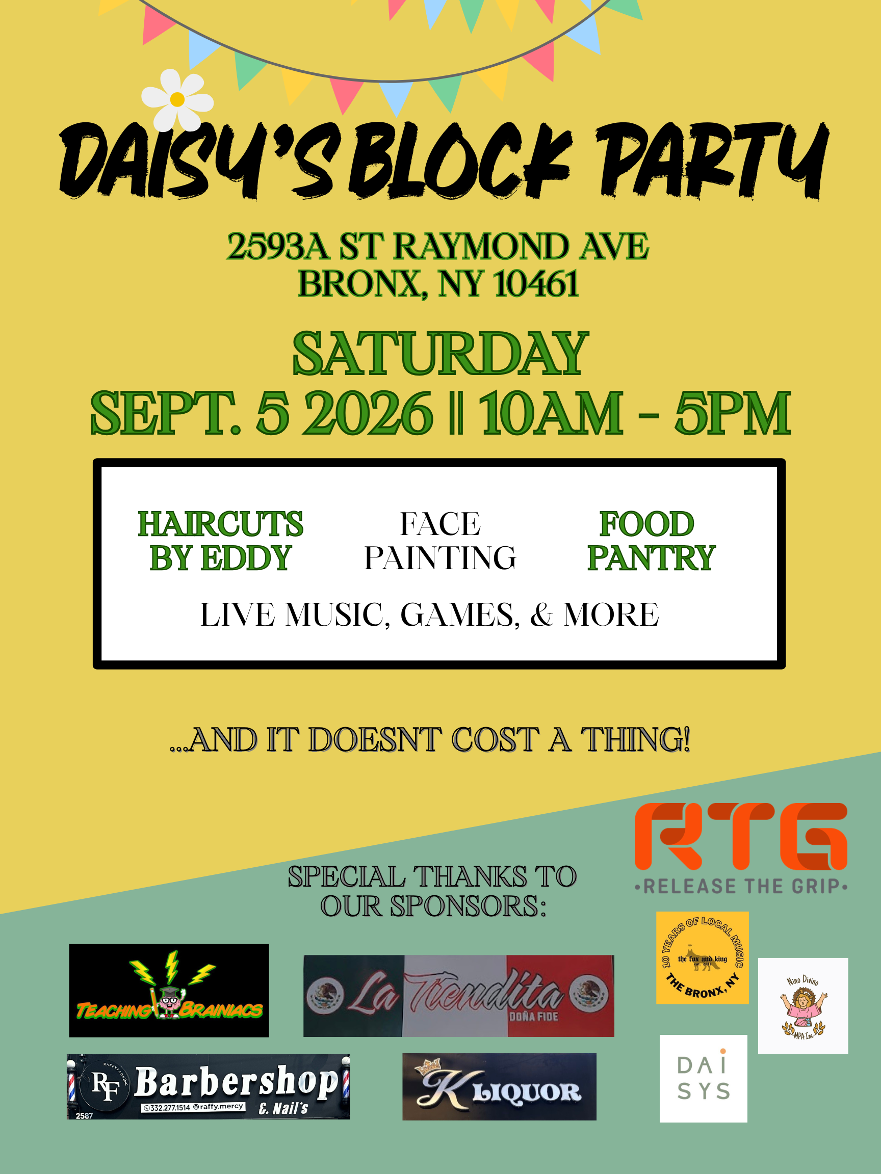 Daisy’s Block Party