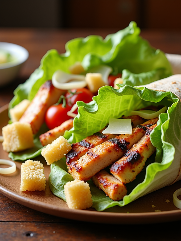 CHICKEN CAESAR WRAP