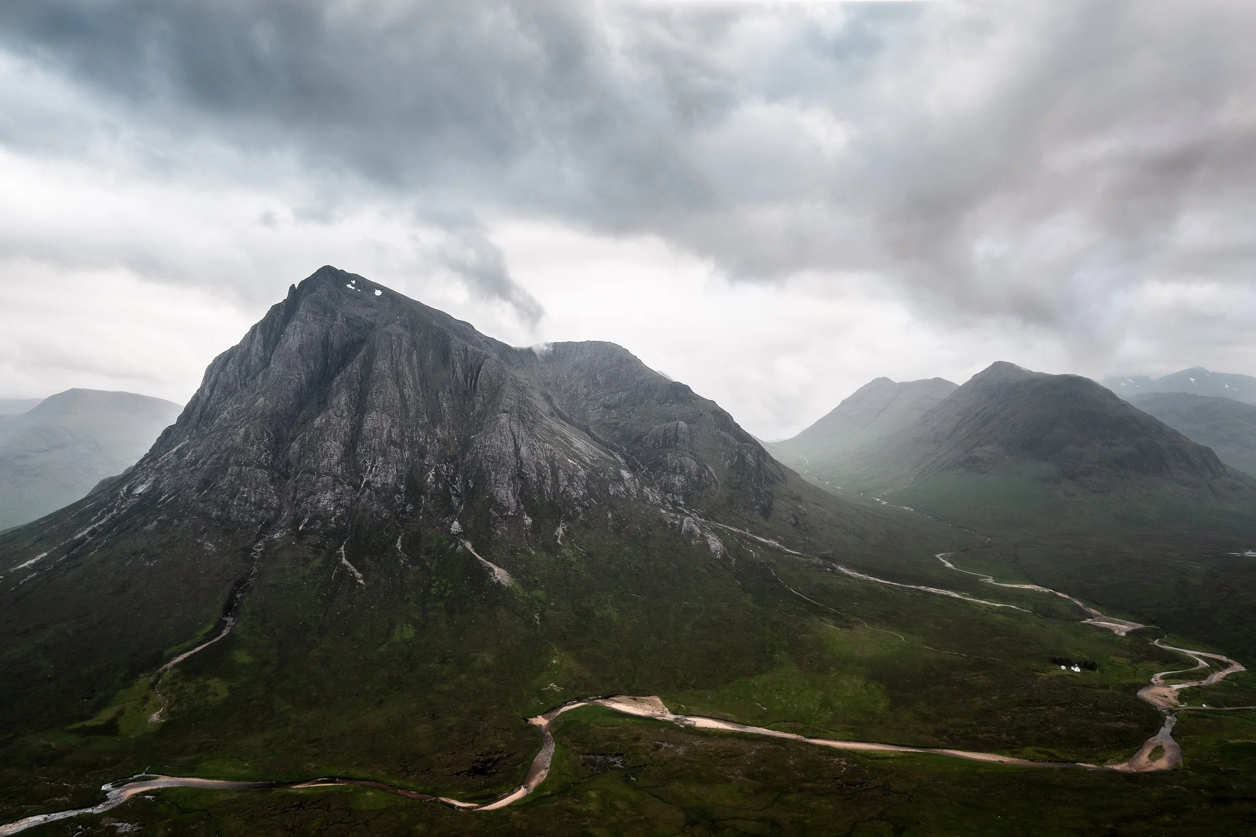 Storm on Buachaille