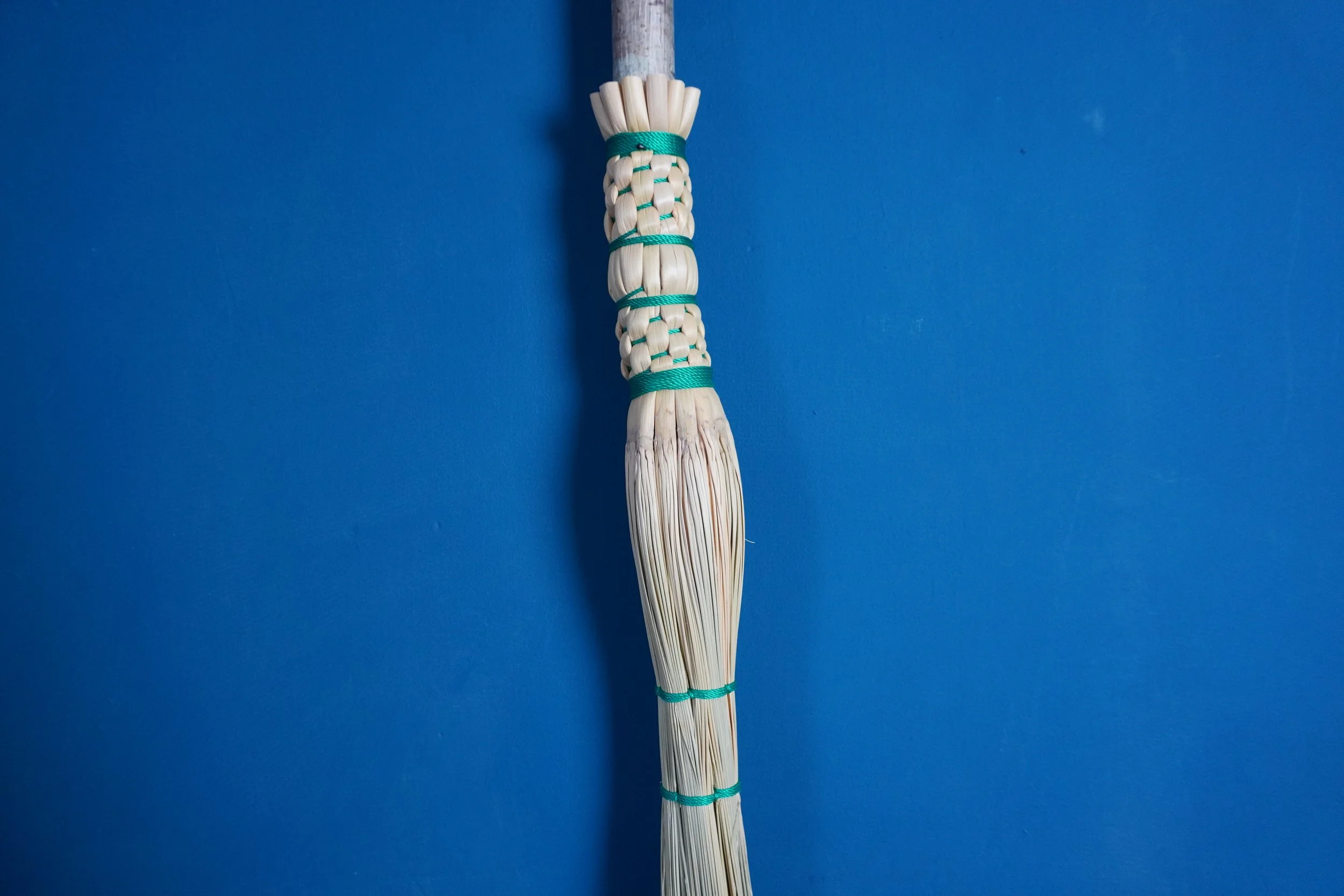 Handmade cobweb broom, made in the UK from natural materials. — Rosa