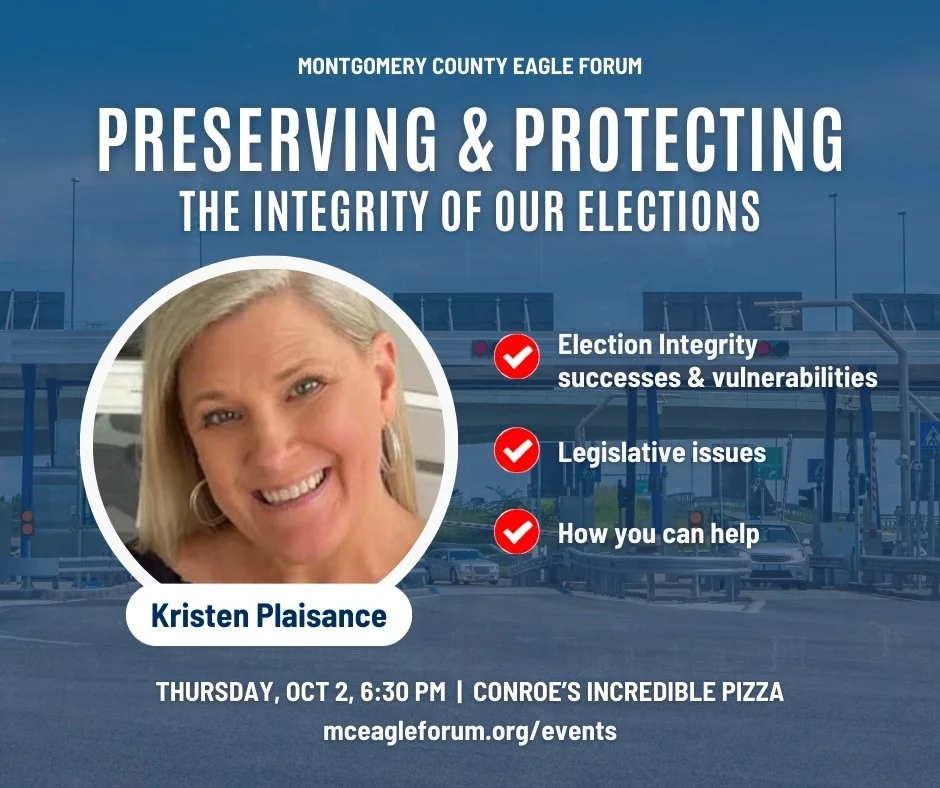 Kristen Plaisance: Preserving & Protecting the Integrity of Our Elections