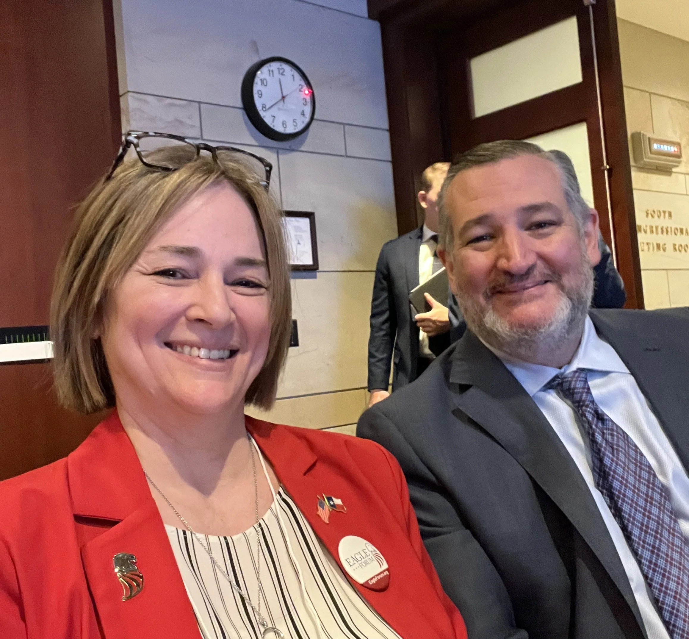 Lisa Railey & Senator Ted Cruz