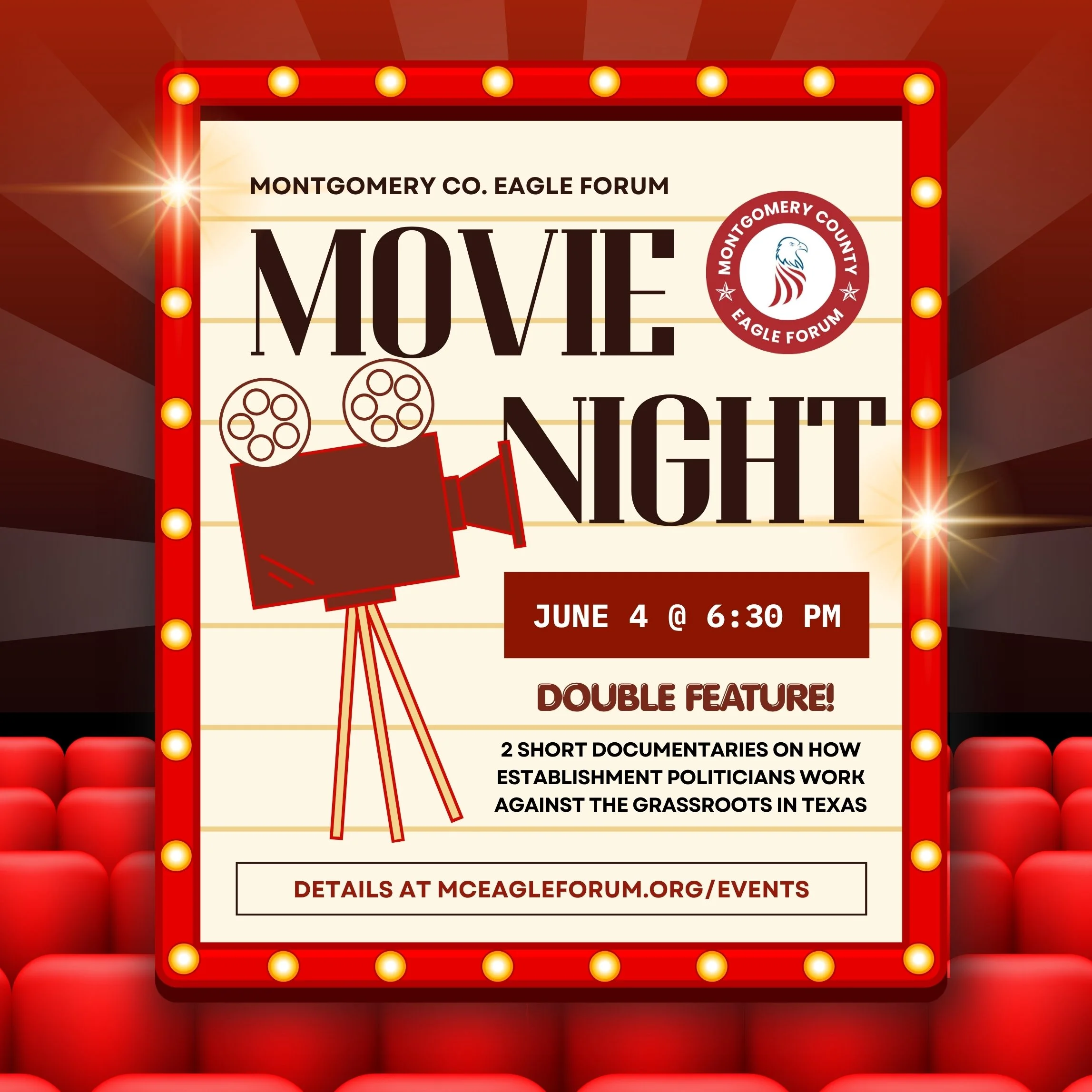 MCEF Meeting: Movie Night! The Establishment vs. the Grassroots