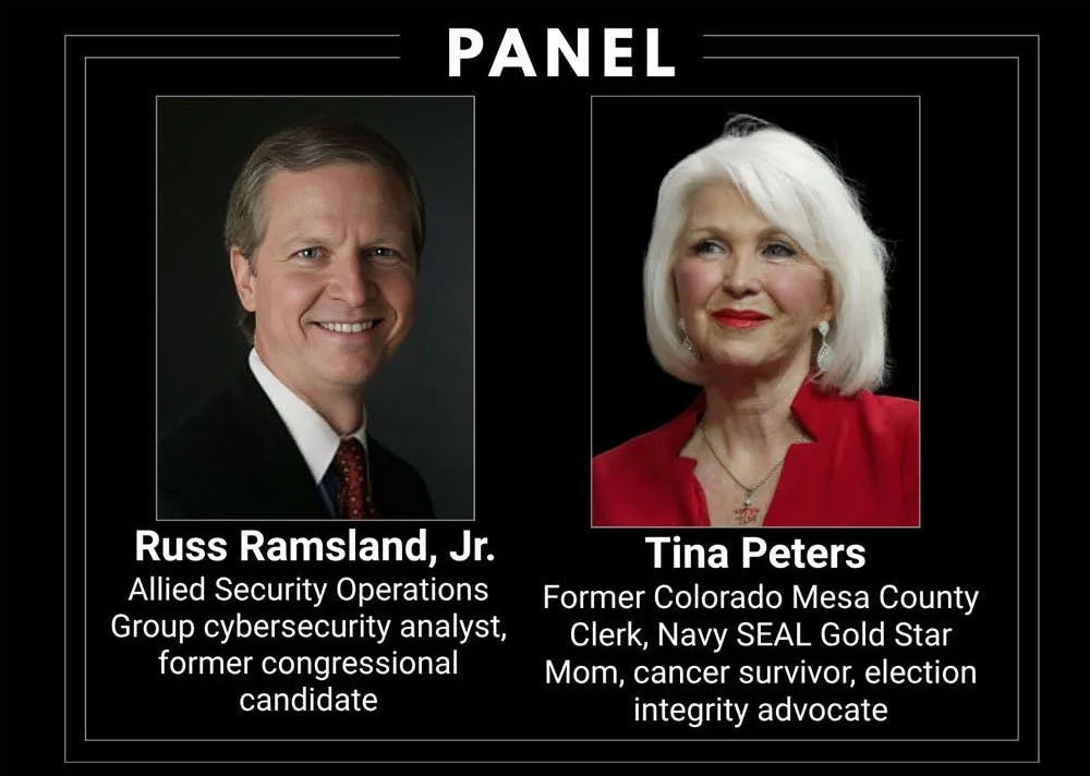 Meet Tina Peters &amp; Watch “Kill Chain” Documentary (Dallas)