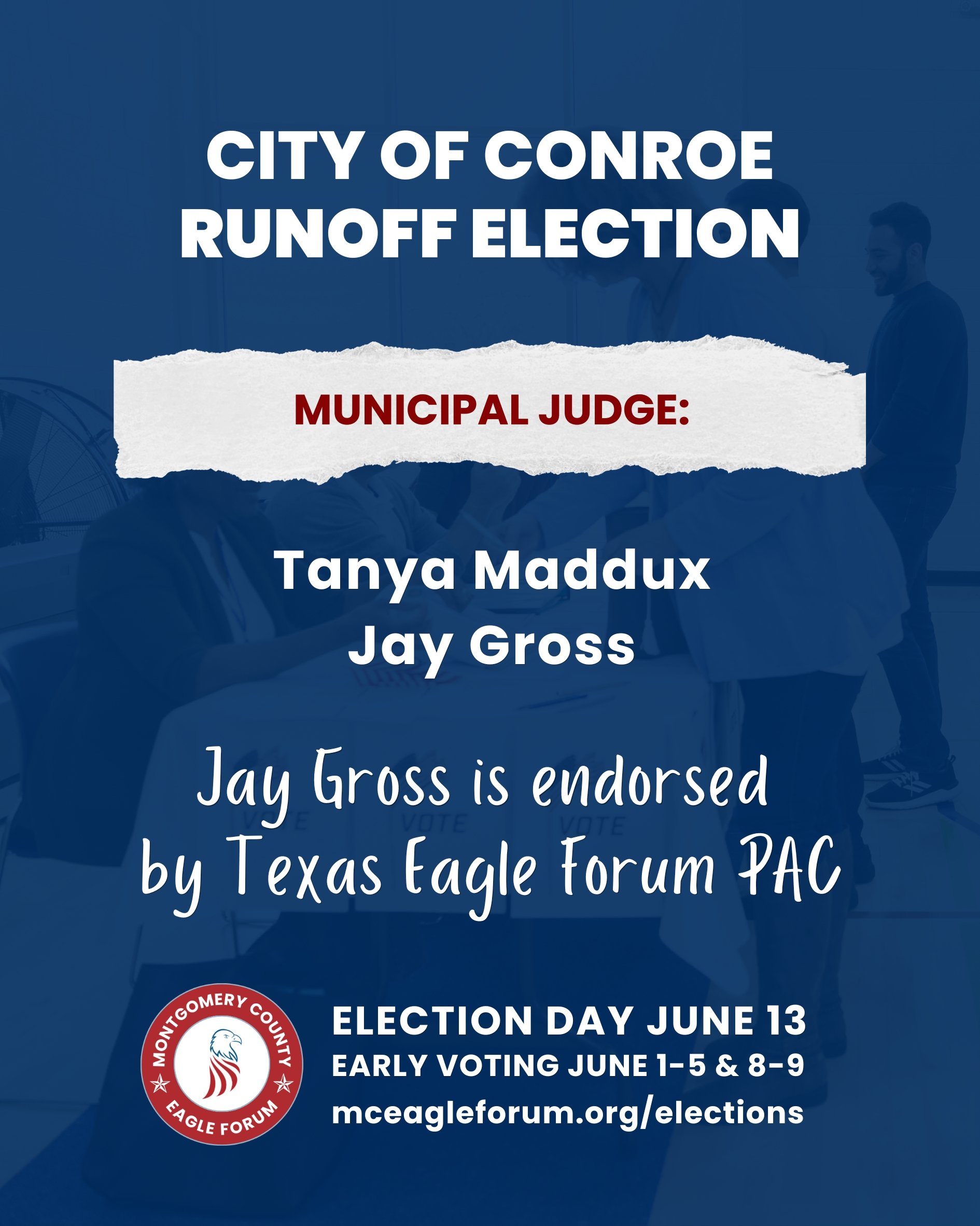Conroe Municipal Judge Runoff