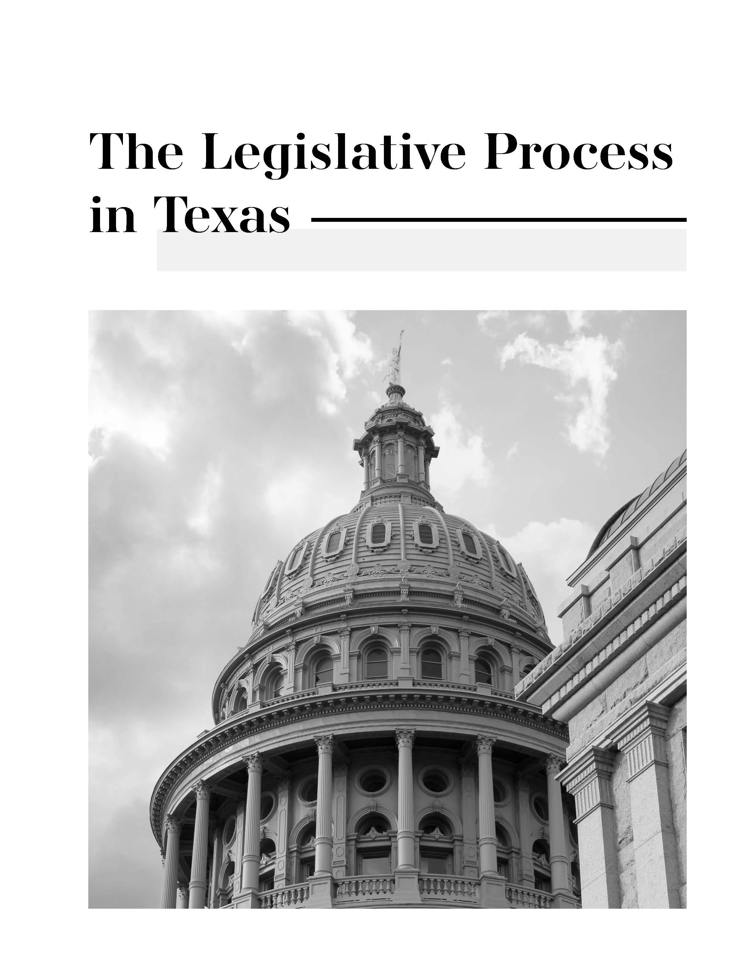 Legislative Process Handbook