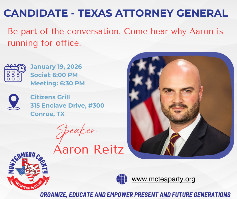 Candidate Aaron Reitz at the MCTP