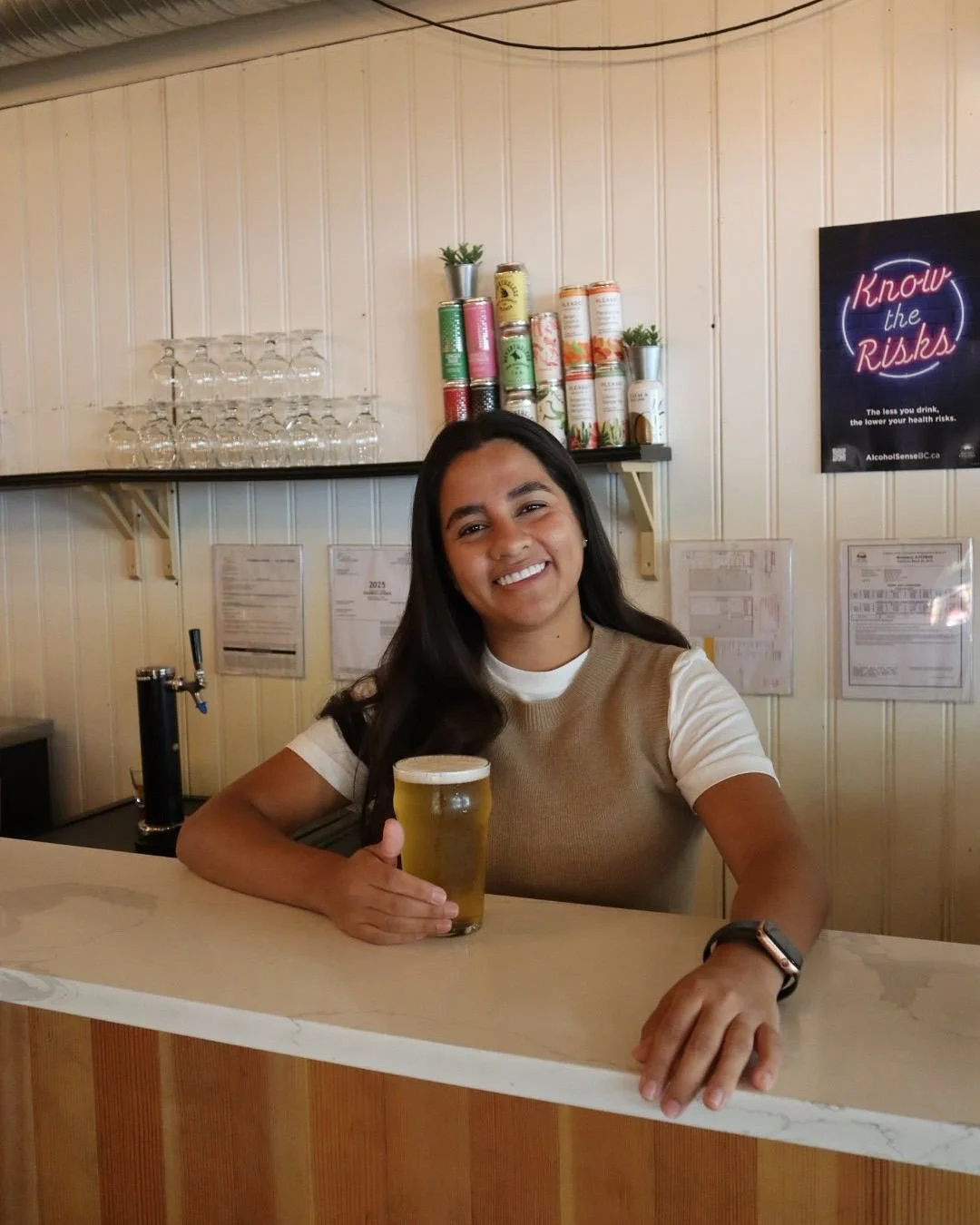 Meet our Team! 
Rosa has the most contagious energy - you can feel her kindness as soon as you step up to place your order. She’s another key player to what makes Brewing August so great!! 
🫶
#VanCraftBeer #KitsilanoCraftBrews #VancouverCra