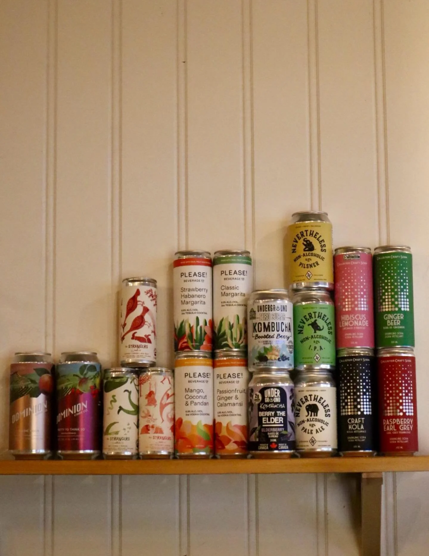 We have something for everyone! 

No need to re-arrange plans if your friends or family don&rsquo;t participate in the craft beer world. We have plenty of local and delicious options to choose from. 
 
Open from 12-11pm today - see you soon! 💫