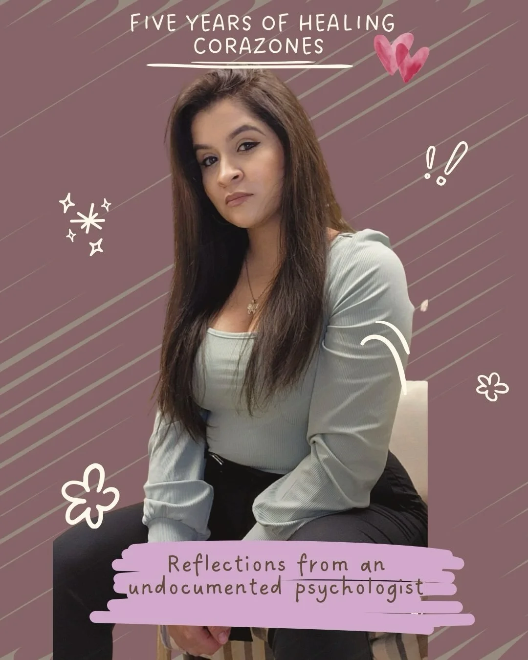 Cinco a&ntilde;os. 
I built something the field told me, implicitly and explicitly, wasn&rsquo;t meant for someone like me.

No roadmap. No mentor that had walked with particular path. No blueprint for what it looks like to build an ethical, sustaina