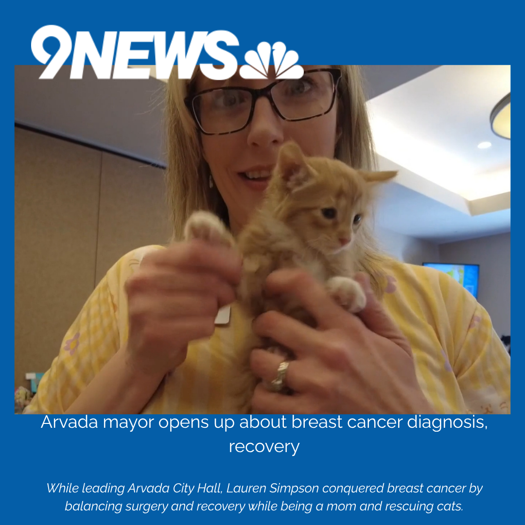 9News: Arvada mayor opens up about breast cancer diagnosis, recovery